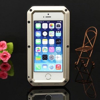 Capa em Alumínio à prova de água e choque para iPhone 5 & 5s